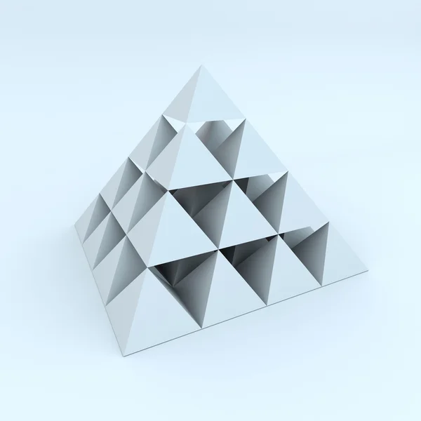 Abstracte piramide — Stockfoto