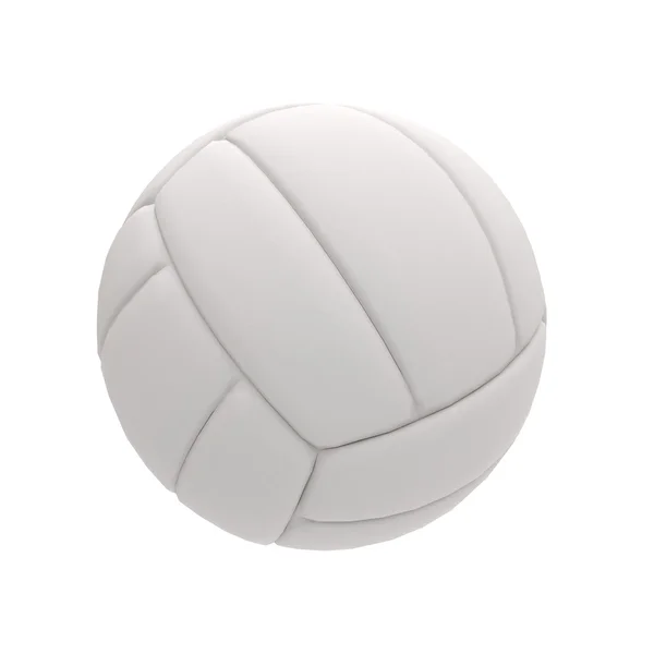 Volleyboll isolerad på vit — Stockfoto