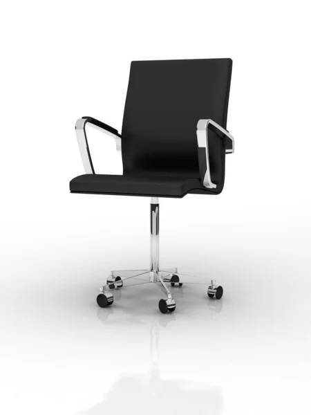Negro silla de oficina —  Fotos de Stock