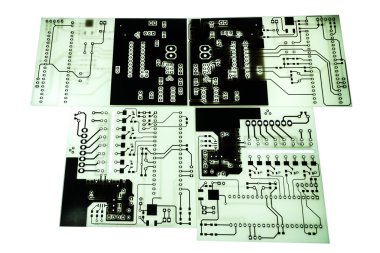 siyah-beyaz pcb