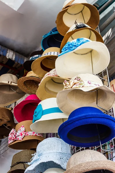 Chapéus para venda — Fotografia de Stock