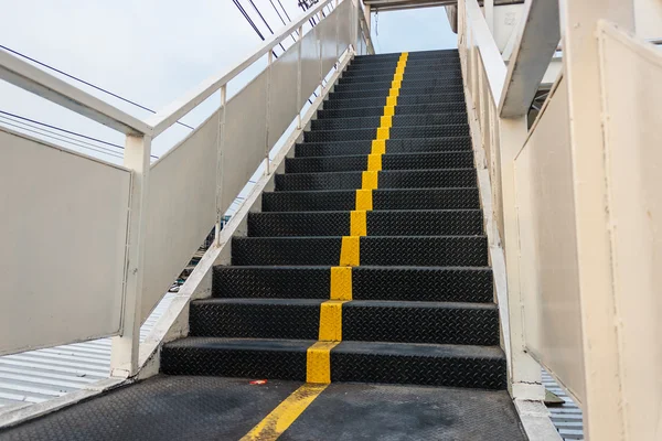 stock image Steel stairs