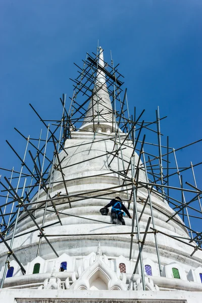 Hvit pagode – stockfoto