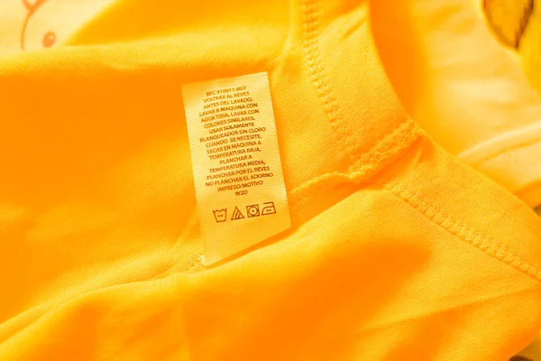 stock image Clothing label