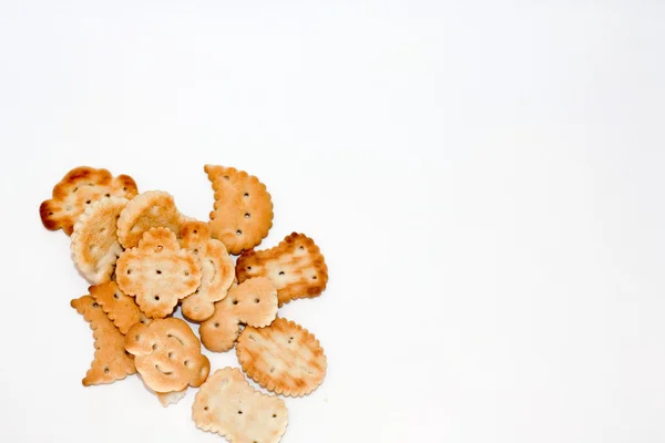 stock image Sweet cookies on a white background