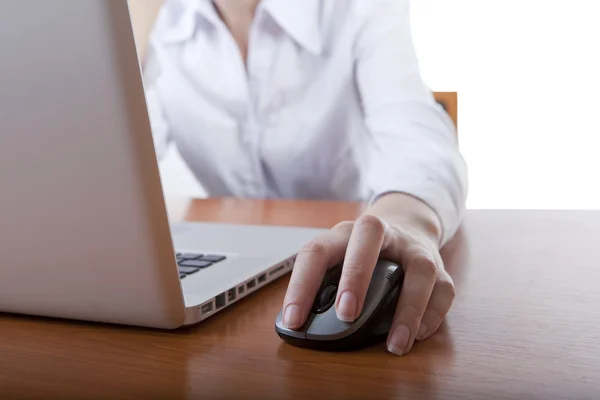 stock image Businesswoman working