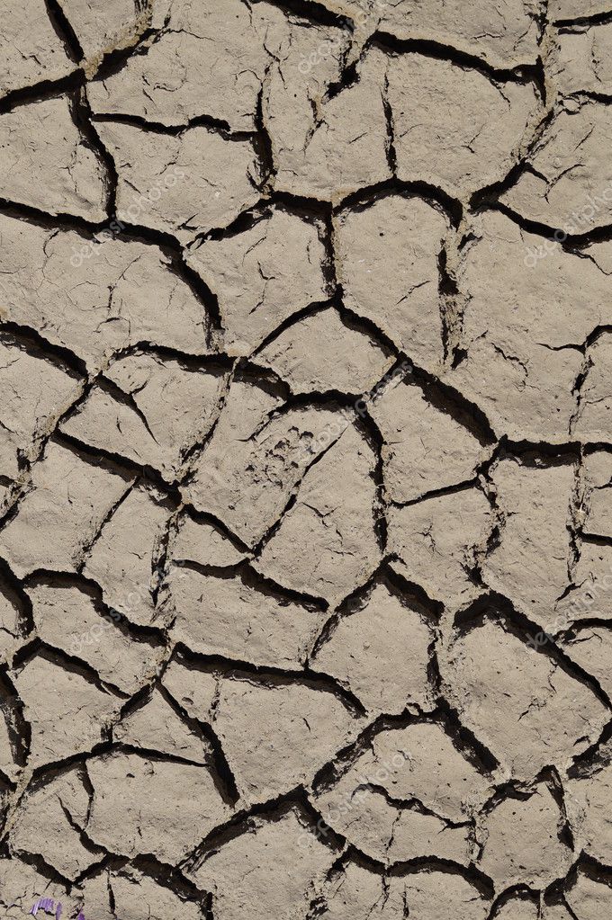 Detailed texture background of dried mud clay pattern Stock Photo by ...