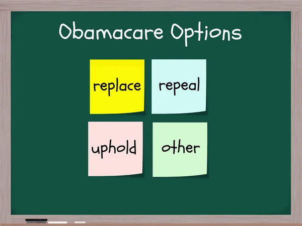 Opções de Obamacare — Fotografia de Stock