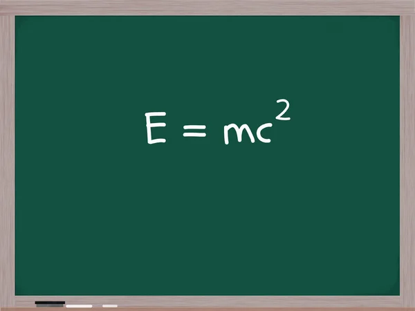 E = Mc kwadraat — Stockfoto