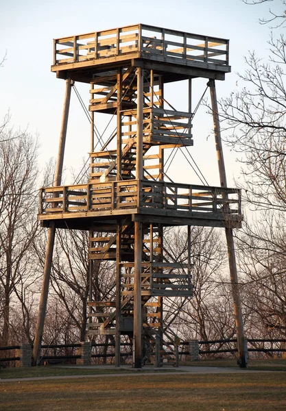 Požární strážní věž — Stock fotografie