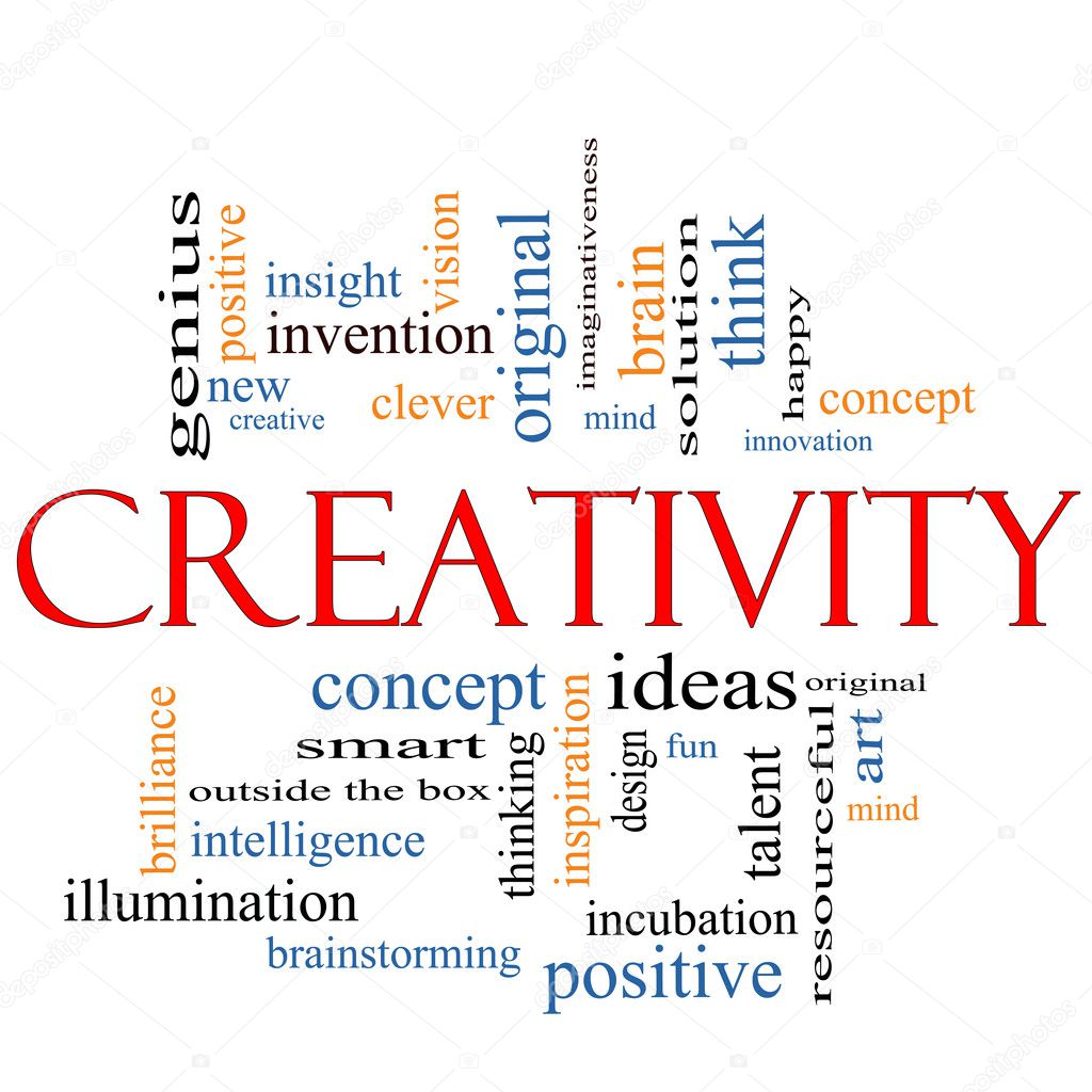 Creativity Word Cloud Concept