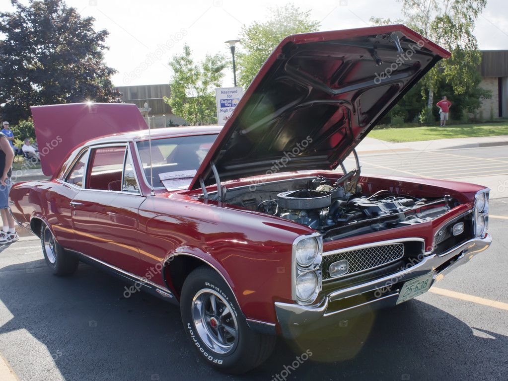 1967 Pontiac GTO Hood open – Stock Editorial Photo © mybaitshop #11852495