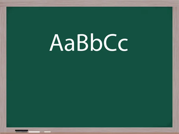 Upper and Lower Case ABC 's — стоковое фото