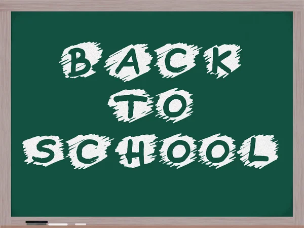 Back to School Blackboard — Stock Photo, Image