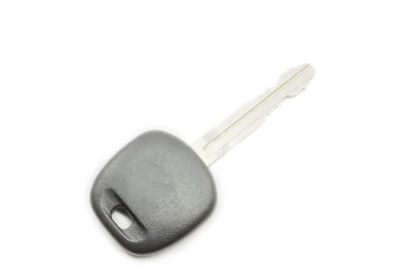 Black and silver car key — Stock Photo, Image