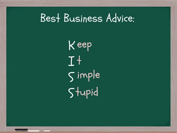 Keep It Simple Stupid — Stock Photo, Image