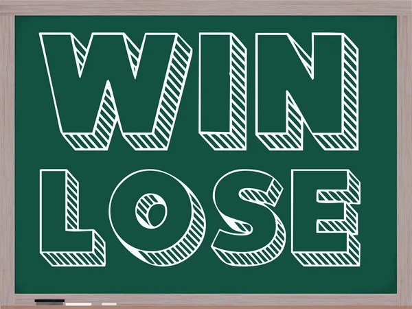 Win Lose Blackboard