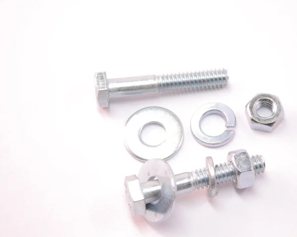 Completed Bolt and Nuts — Stock Photo, Image