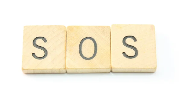Telhas SOS — Fotografia de Stock