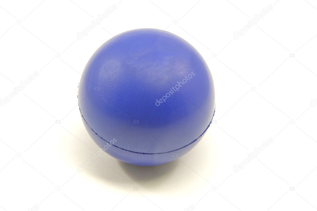 Blue Stress Ball