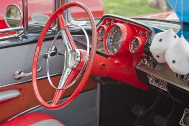 1957 Chevrolet Sedan direksiyon