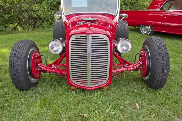 Rouge 1927 Ford Roadster Vue de face — Photo