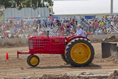 harris super 101 Massey traktör çekme