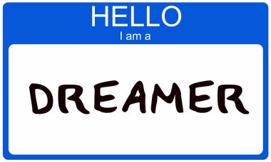 Hello I am a Dreamer clipart