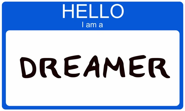 Hello I am a Dreamer — Stock Photo, Image
