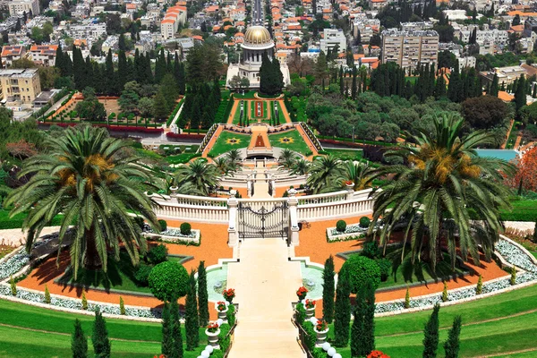 stock image Breathtaking Bahai Gardens in Haifa