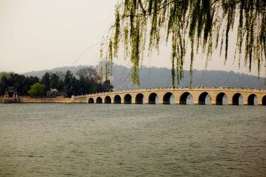 Bridge in Beijing clipart