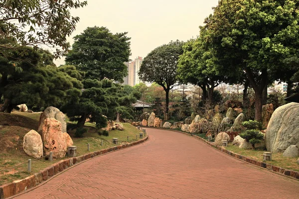 Piękny park w hong kong Obrazy Stockowe bez tantiem