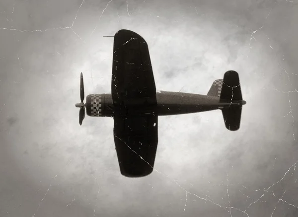 战斗机的老飞机 — 图库照片