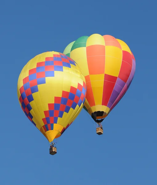 Palloncini colorati ad aria calda — Foto Stock