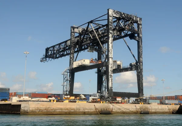 Port machinery — Stock Photo, Image