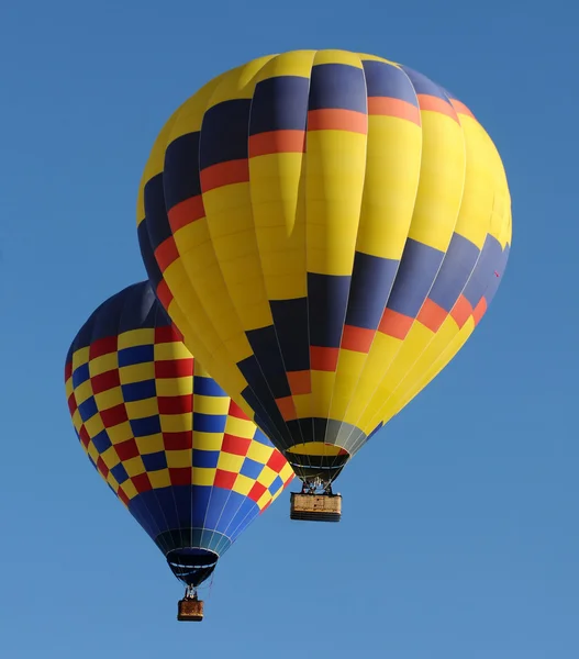 Színes hőlégballonok — Stock Fotó