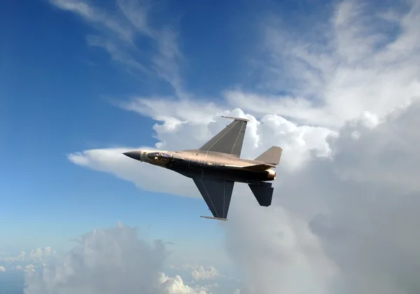 하늘에 jetfighter — 스톡 사진