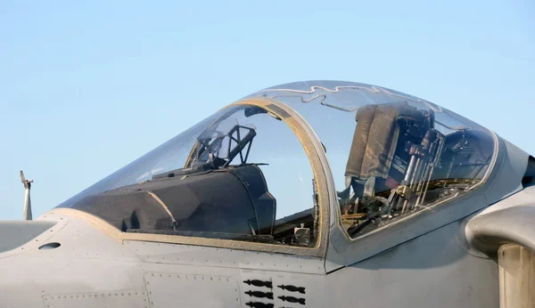 Jetfighter-Cockpit — Stockfoto