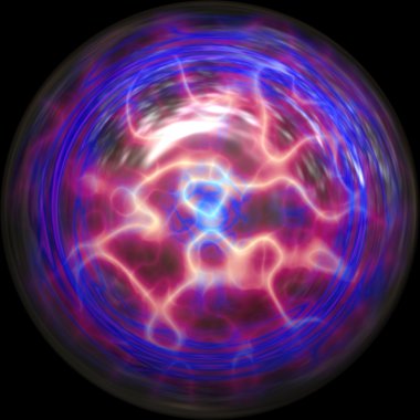 Glowing sphere clipart