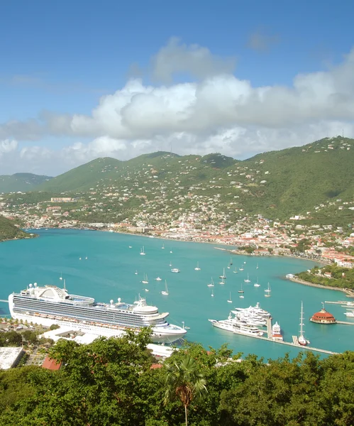 Caribbean island scenery — Stock Photo, Image