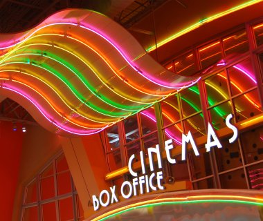 Movie theater box office clipart