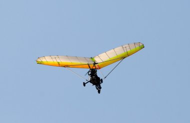 Ultralight aircraft clipart