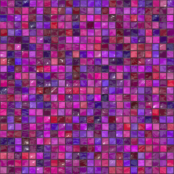 Ceramic Purple Tiles