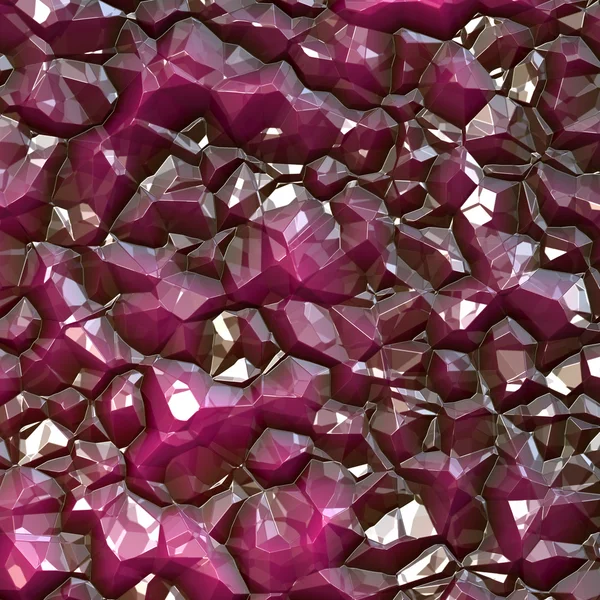Violette Mineralklumpen — Stockfoto