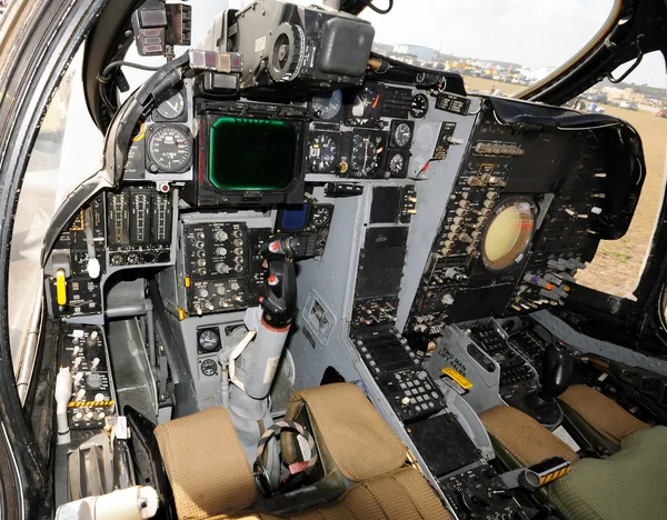 Cockpit Jetfighter — Fotografia de Stock