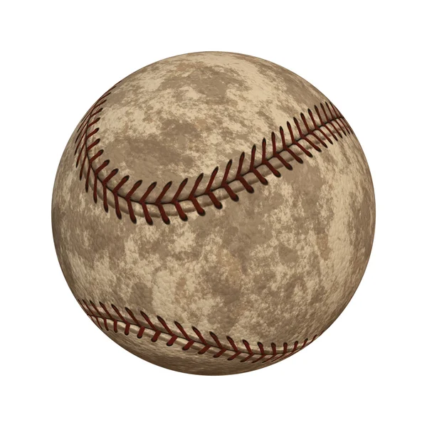 Старый бейсбол — стоковое фото