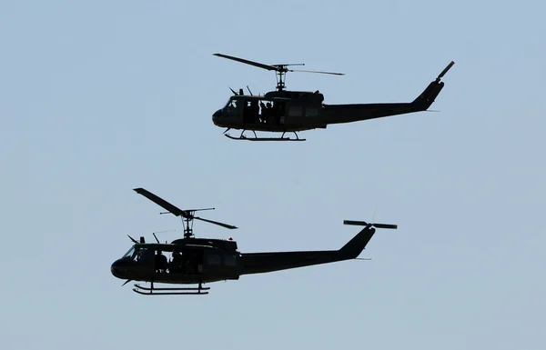 Military helicopters — Stock Photo, Image
