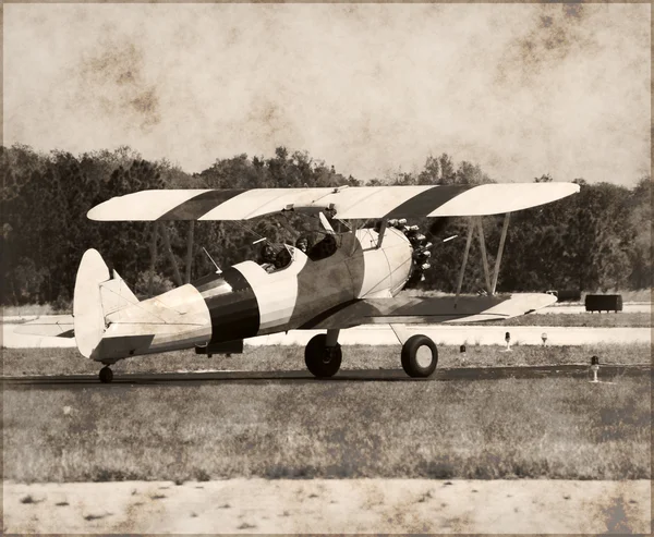 Old biplane — Stock Photo, Image