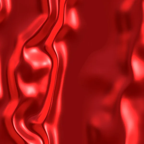 Red satin fabric — Stock Photo, Image