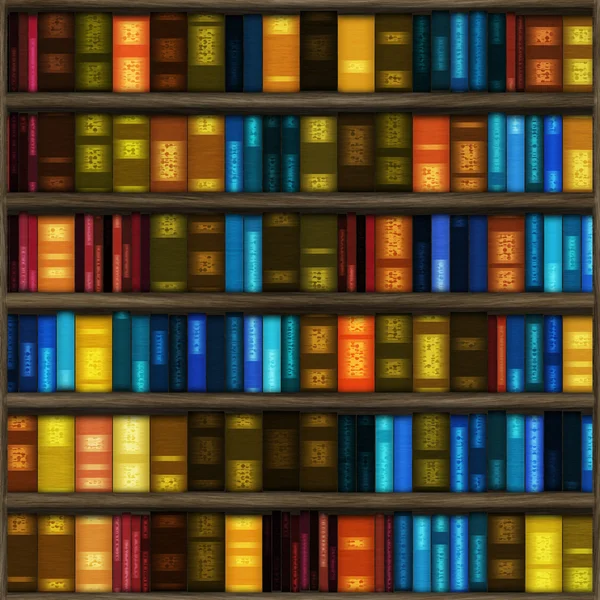 Bücherschrank — Stockfoto